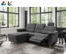 Ecksofa >Ludwigshafen< Motor-funktion,...
