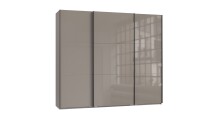 Schwebetürenschrank >indiana C< in SAHARAGRAU...