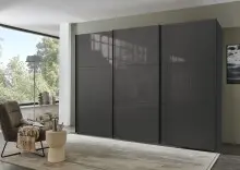 Schwebetürenschrank >indiana C< in GRAPHIT +...