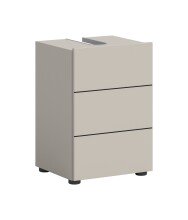 Waschbeckenunterschrank >Vira< in kaschmir -...