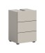 Waschbeckenunterschrank >Vira< in kaschmir - 38x56x34cm (BxHxT)