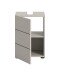 Waschbeckenunterschrank >Vira< in kaschmir - 38x56x34cm (BxHxT)