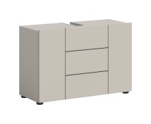 Waschbeckenunterschrank >Vira< in kaschmir -...