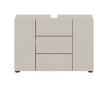 Waschbeckenunterschrank >Vira< in kaschmir -...