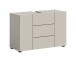 Waschbeckenunterschrank >Vira< in kaschmir - 82x56x34cm (BxHxT)