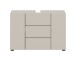 Waschbeckenunterschrank >Vira< in kaschmir - 82x56x34cm (BxHxT)