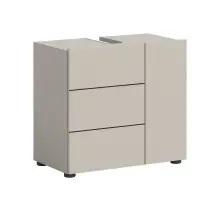 Waschbeckenunterschrank >Vira< in kaschmir -...