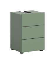Waschbeckenunterschrank >Vira< in Smoke Green -...