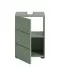 Waschbeckenunterschrank >Vira< in Smoke Green - 38x56x34cm (BxHxT)