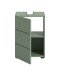 Waschbeckenunterschrank >Vira< in Smoke Green - 38x56x34cm (BxHxT)