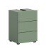 Waschbeckenunterschrank >Vira< in Smoke Green - 38x56x34cm (BxHxT)