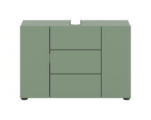 Waschbeckenunterschrank >Vira< in Smoke Green -...