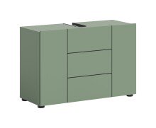 Waschbeckenunterschrank >Vira< in Smoke Green -...