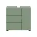 Waschbeckenunterschrank >Vira< in Smoke Green - 60x57x34cm (BxHxT)