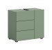 Waschbeckenunterschrank >Vira< in Smoke Green - 60x57x34cm (BxHxT)