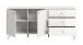 Sideboard >Prisma< in Weiß - 170x76x40cm (BxHxT)