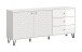Sideboard >Prisma< in Weiß - 170x76x40cm (BxHxT)