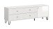 Lowboard >Prisma< in Weiß - 164x56x40cm (BxHxT)