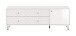 Lowboard >Prisma< in Weiß - 164x56x40cm (BxHxT)