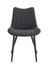 Esszimmerstuhl >Lotta< 2er Set in anthrazit,...