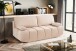Schlafsofa >Lauder< in beige, Cord - 207x93x105cm (BxHxT)