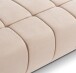 Schlafsofa >Lauder< in beige, Cord - 207x93x105cm (BxHxT)