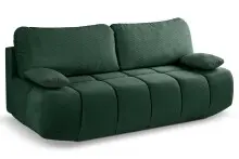 Schlafsofa >Lauder< in smaragdgrün, Cord -...