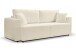Schlafsofa >Point< in hellbeige, Webstoff - 250x95x99cm (BxHxT)