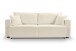 Schlafsofa >Point< in hellbeige, Webstoff - 250x95x99cm (BxHxT)