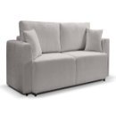 Schlafsofa >Point< in hellgrau, Webstoff -...
