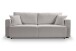 Schlafsofa >Point< in hellgrau, Webstoff - 250x95x99cm (BxHxT)