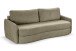 Schlafsofa >Diana< in grün, Strukturstoff - 231x93x108cm (BxHxT)