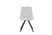 Drehstuhl >Emilia< 2er Set in creme, Webstoff - 52x85x61cm (BxHxT)