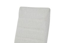 Freischwinger >Leni< 2er Set in creme, Strukturstoff - 43x98x59cm (BxHxT)