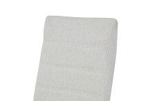 Freischwinger >Leni< 2er Set in creme, Strukturstoff - 43x98x59cm (BxHxT)