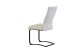 Freischwinger >Leni< 2er Set in creme, Strukturstoff - 43x98x59cm (BxHxT)