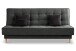 Schlafsofa >Bono< in grau, Strukturstoff - 199x91x91cm (BxHxT)