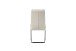 Freischwinger >Frieda< 2er Set in creme, Chenille-Optik - 47x94x61cm (BxHxT)