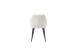 Stuhl >Bella< 2er Set in creme, Chenille-Optik - 55x82x62cm (BxHxT)