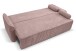 Schlafsofa >Grubs< in rosa, Cord - 225x96x93cm (BxHxT)