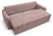 Schlafsofa >Grubs< in rosa, Cord - 225x96x93cm (BxHxT)