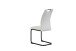 Freischwinger >Hanna< 2er Set in creme, Webstoff - 43x98x59cm (BxHxT)