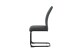 Freischwinger >Hanna< 2er Set in anthrazit, Webstoff - 43x98x59cm (BxHxT)
