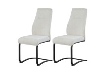 Freischwinger >Tina< 2er Set in creme,...