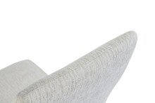 Freischwinger >Tina< 2er Set in creme, Strukturstoff - 43x98x59cm (BxHxT)