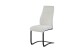 Freischwinger >Tina< 2er Set in creme, Strukturstoff - 43x98x59cm (BxHxT)
