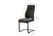 Freischwinger >Tina< 2er Set in anthrazit, Strukturstoff - 43x98x59cm (BxHxT)