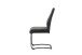 Freischwinger >Tina< 2er Set in anthrazit, Strukturstoff - 43x98x59cm (BxHxT)