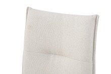 Freischwinger >Sonja< 2er Set in creme, Webstoff - 46x89x57cm (BxHxT)