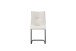 Freischwinger >Sonja< 2er Set in creme, Webstoff - 46x89x57cm (BxHxT)
